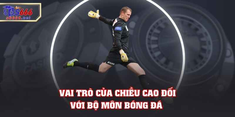 Vai trò của chiều cao đối với bộ môn bóng đá